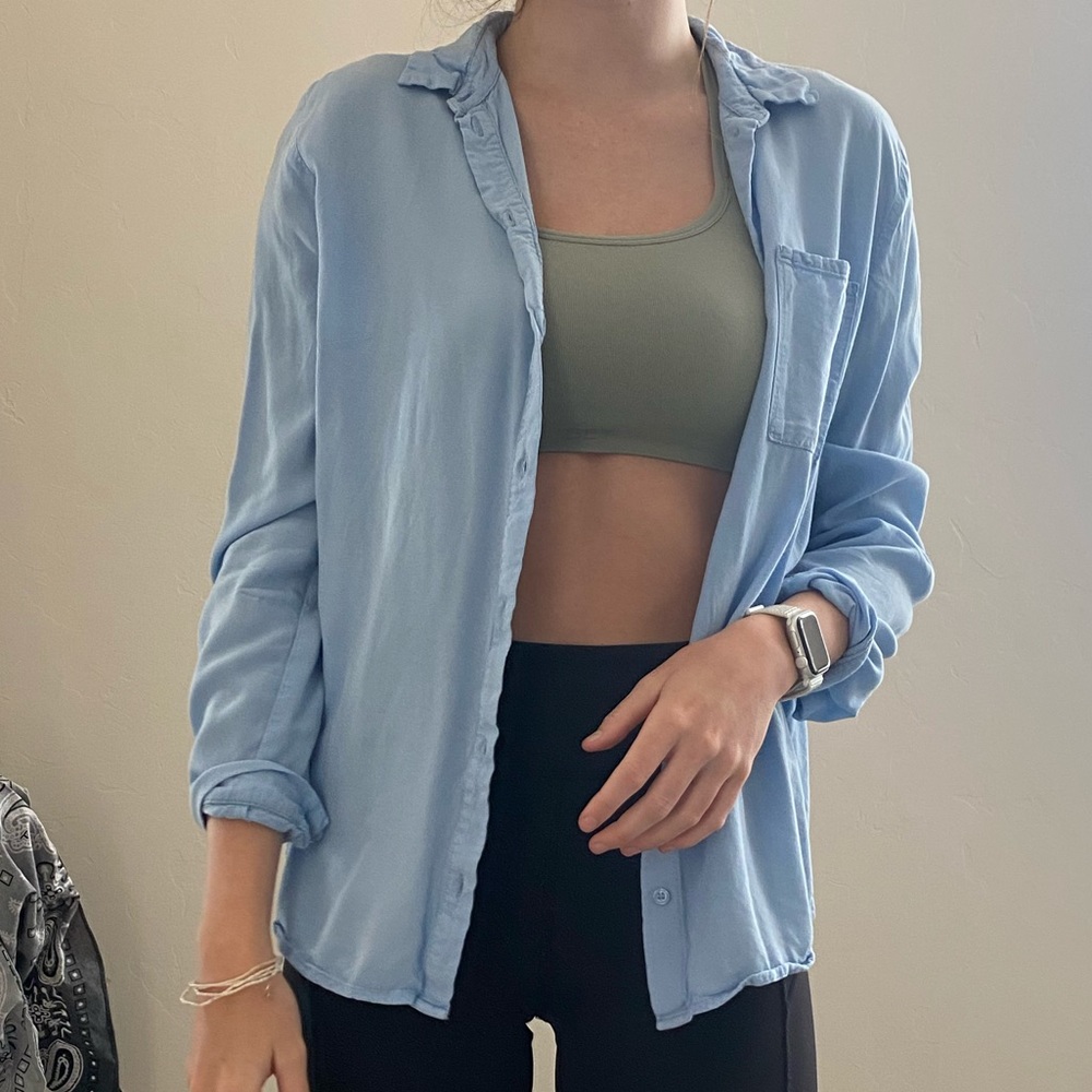 H&M Soft Blue Button Down